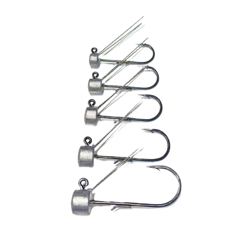 Fishing Hook Offset - 10PCS * Angeln Pilz Form Ned