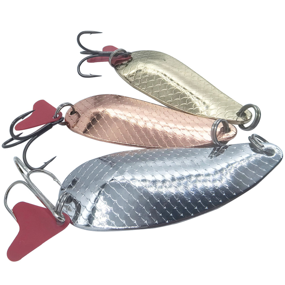 Forellen-Angelköder, silber-go – Fishing Hook Treble Bewertung und Preis
